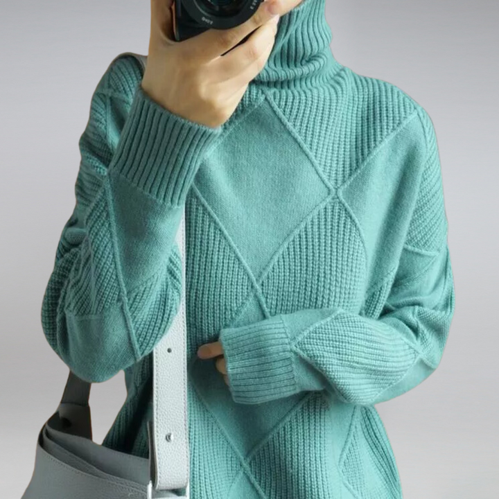 Darcy – Maglione a collo alto oversize