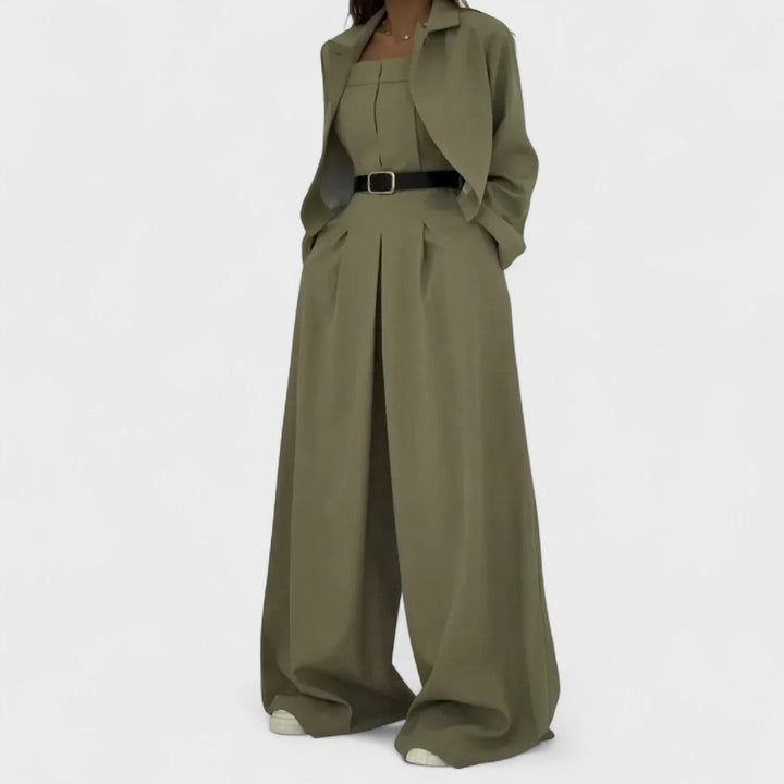 Irene – Ensemble donna bustier + giacca elegante e trendy