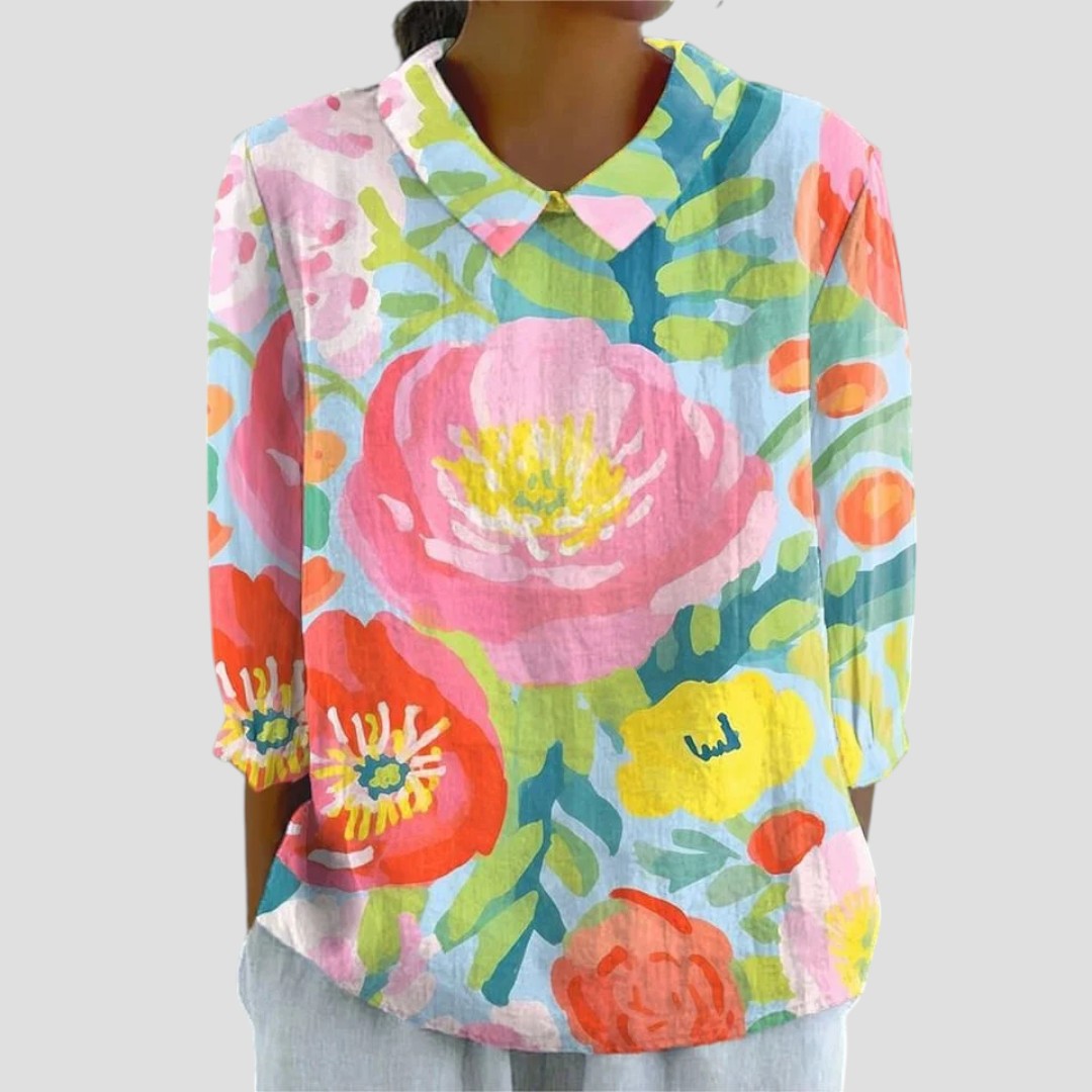 Liana – Blusa floreale