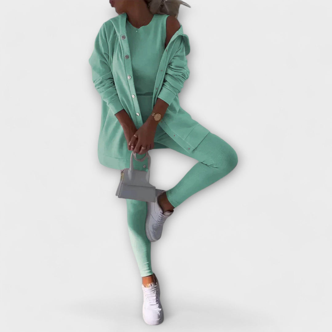 Maddalena – Set di cardigan in tre pezzi