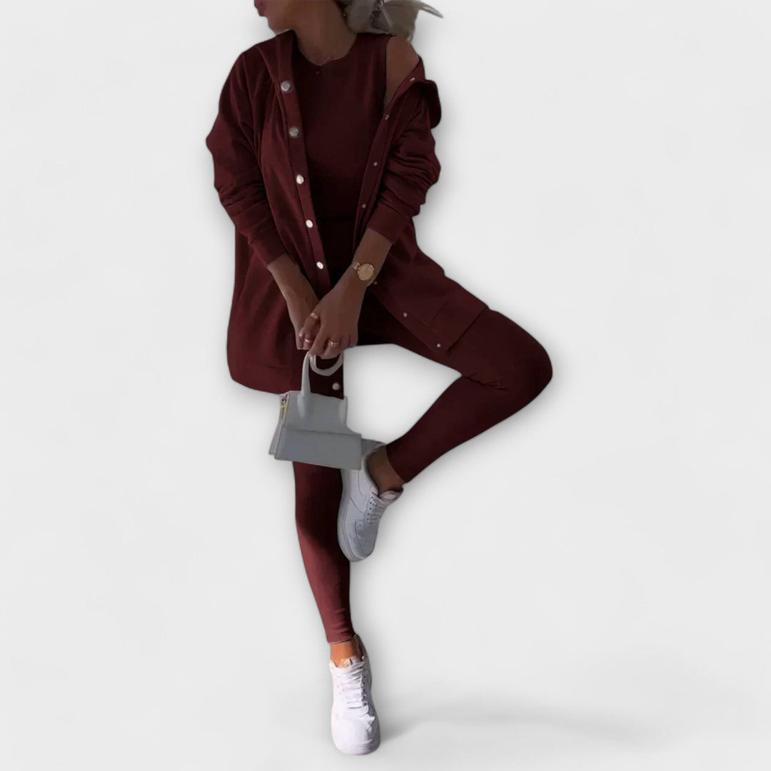 Maddalena – Set di cardigan in tre pezzi