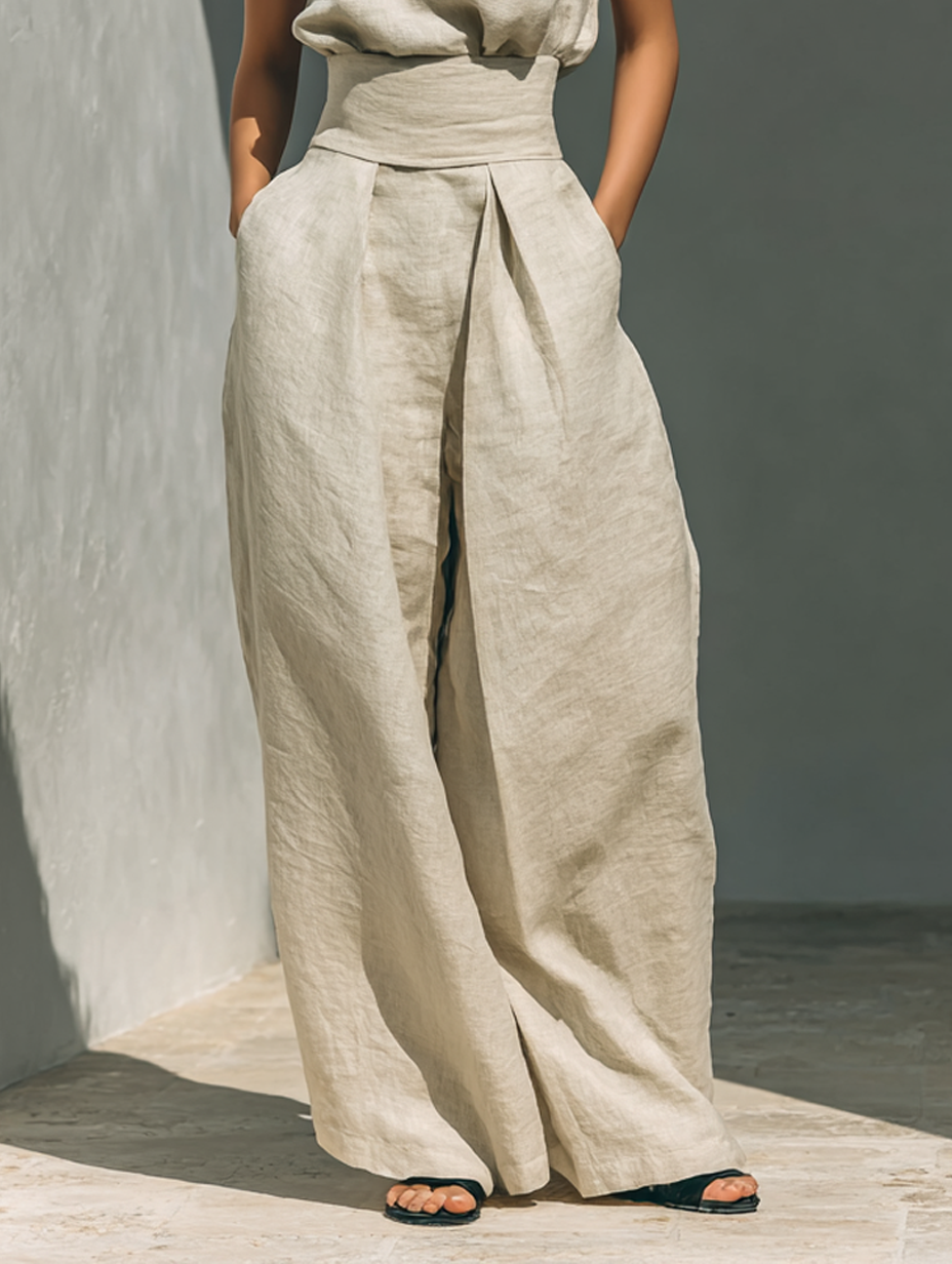 Maria – Completo Lino & Cotone Eleganza Naturale