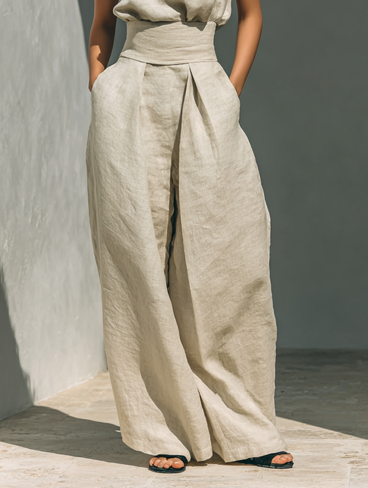 Maria – Completo Lino & Cotone Eleganza Naturale