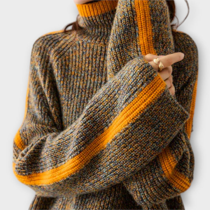 Breseis – Maglione vintage a collo alto