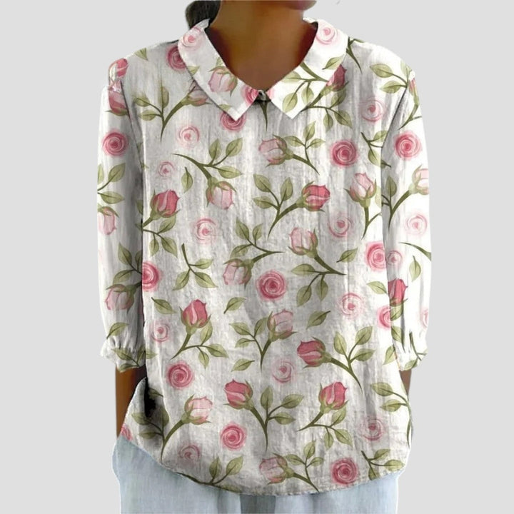 Liana – Blusa floreale