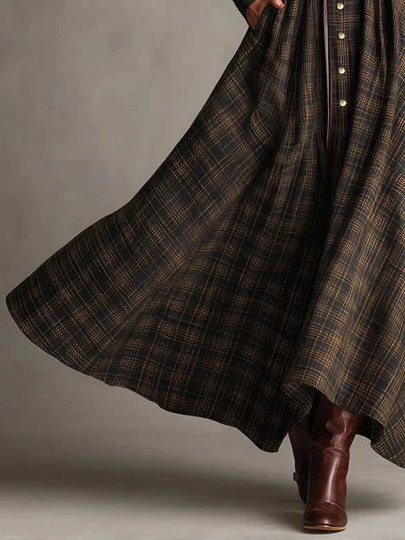 Sara – Maxi abito ispirato al vintage