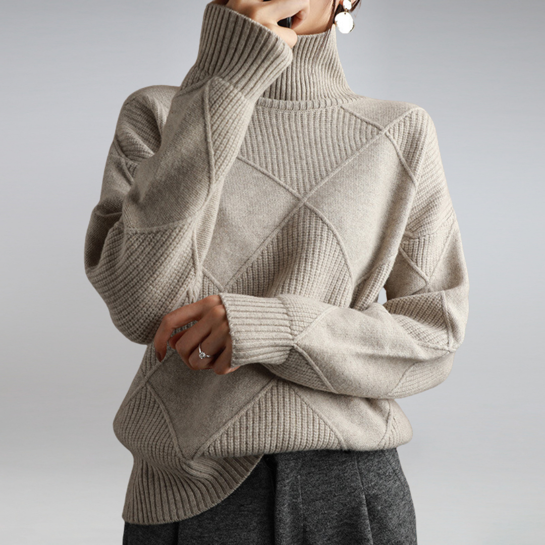 Darcy – Maglione a collo alto oversize