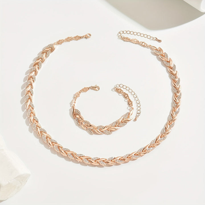 Olivia – Set di coda di pesce in vetro elegante con strass