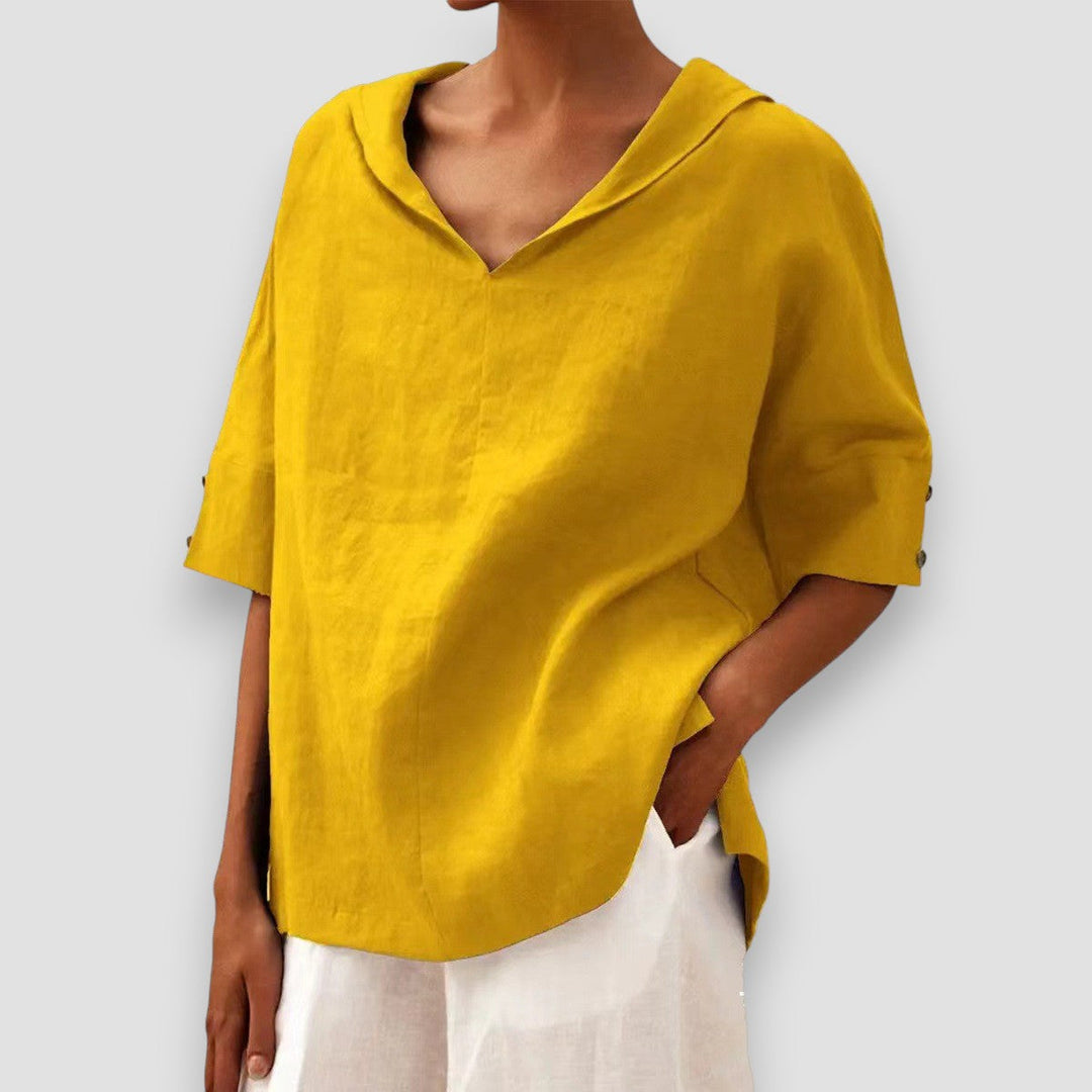 Elda – Camicia scollo a V