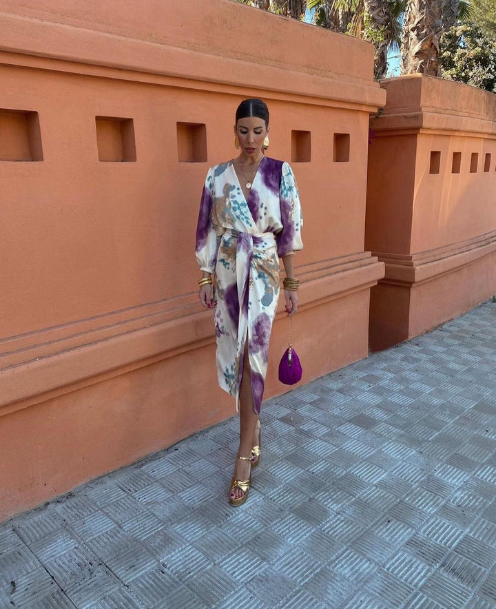 Valeria – Vestito con scollatura a V