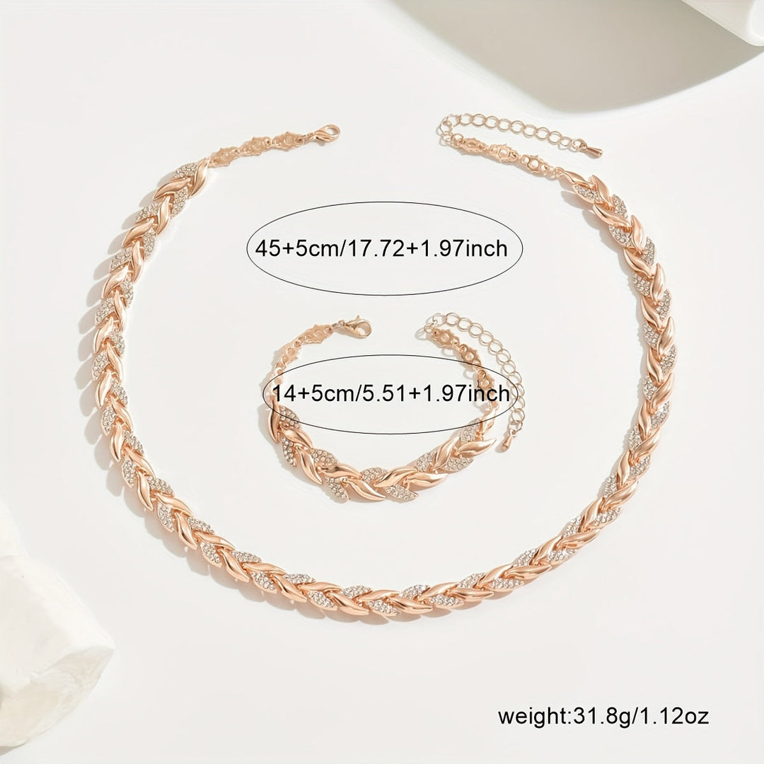 Olivia – Set di coda di pesce in vetro elegante con strass