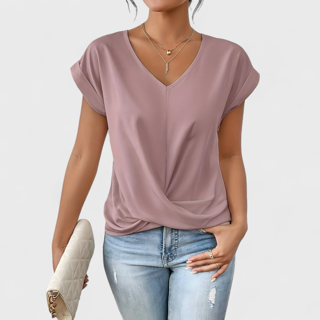 Maia – Top a V intrecciato