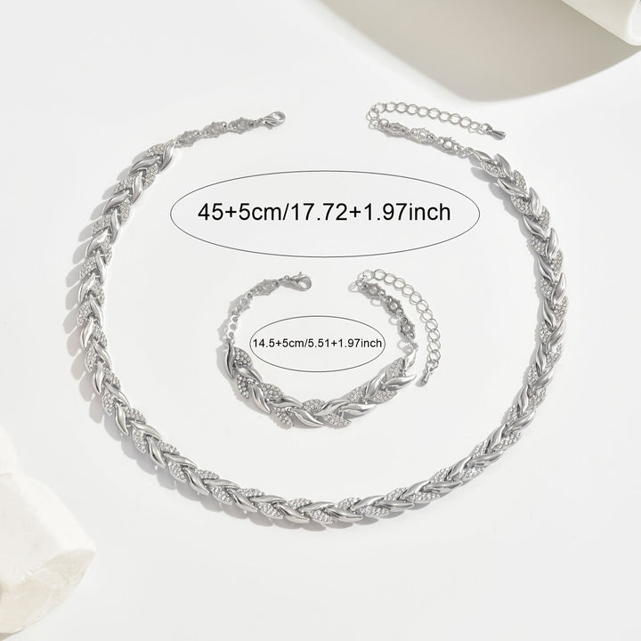 Olivia – Set di coda di pesce in vetro elegante con strass