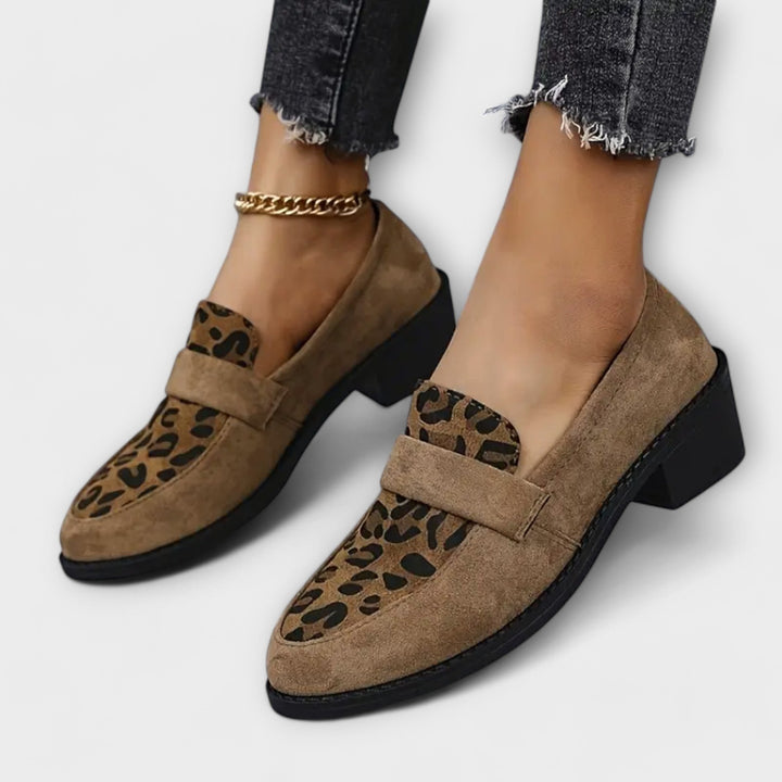 Karla – Scarpe eleganti con stampa leopardata