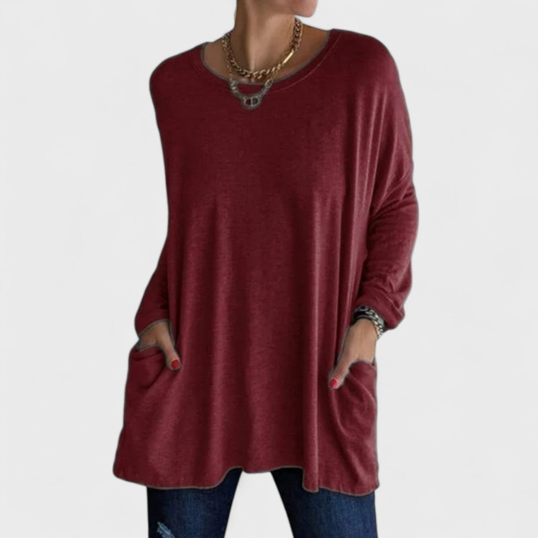 Moira – Top a maniche lunghe rilassato