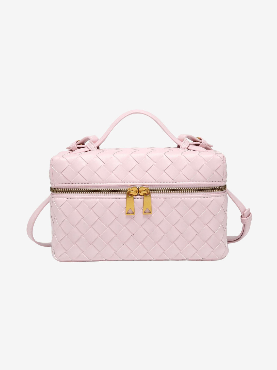 Juliette – Borsa intrecciata strutturata lucida