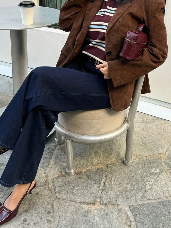 Juliette – Borsa intrecciata strutturata lucida
