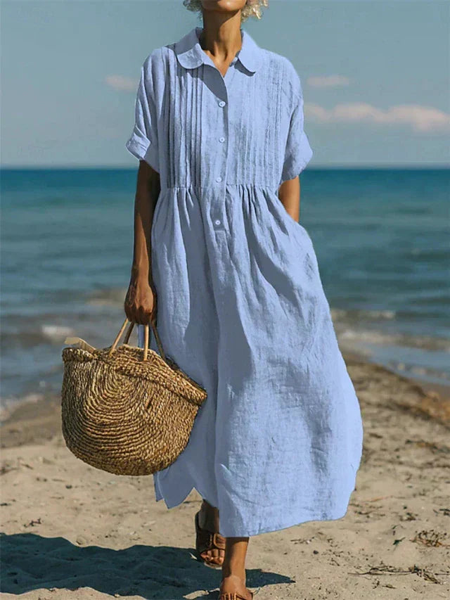 Sofia – Abito in lino elegante per donne