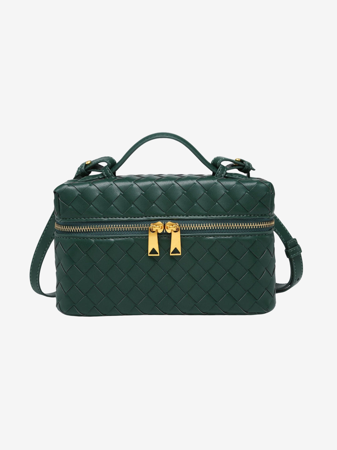 Juliette – Borsa intrecciata strutturata lucida