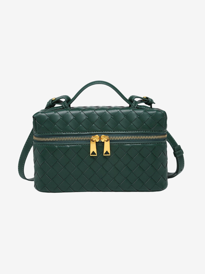 Juliette – Borsa intrecciata strutturata lucida