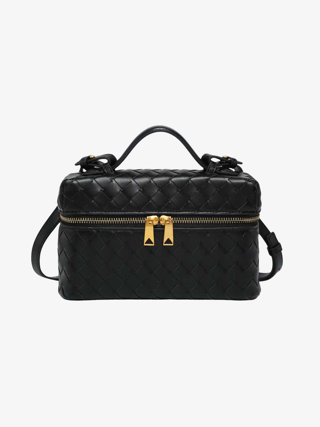 Juliette – Borsa intrecciata strutturata lucida