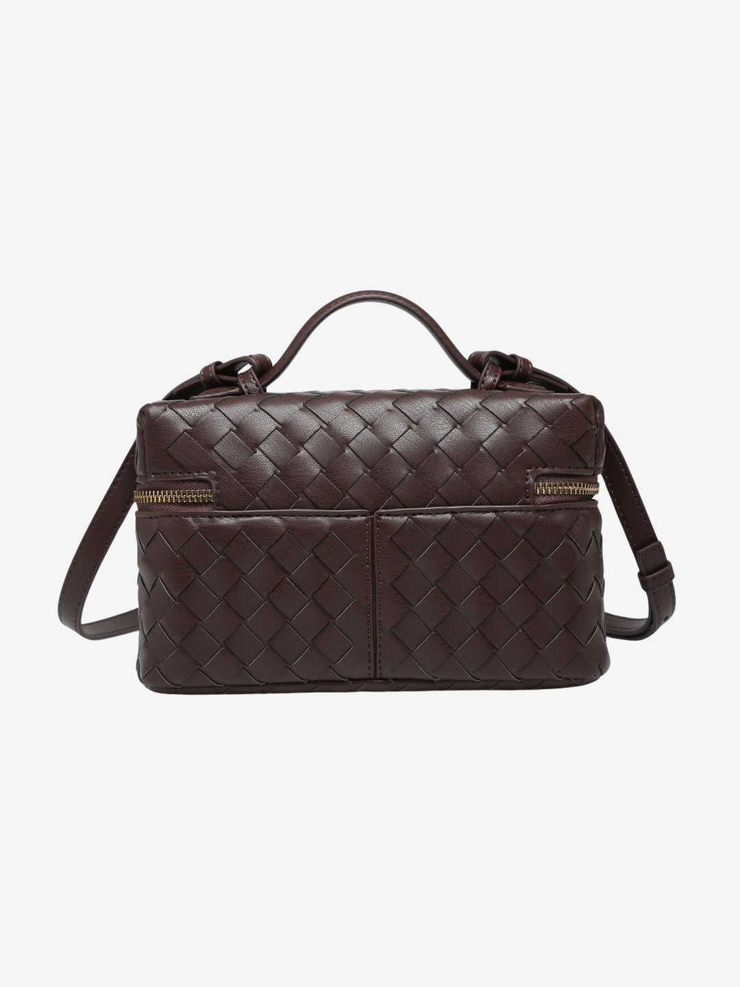 Juliette – Borsa intrecciata strutturata lucida