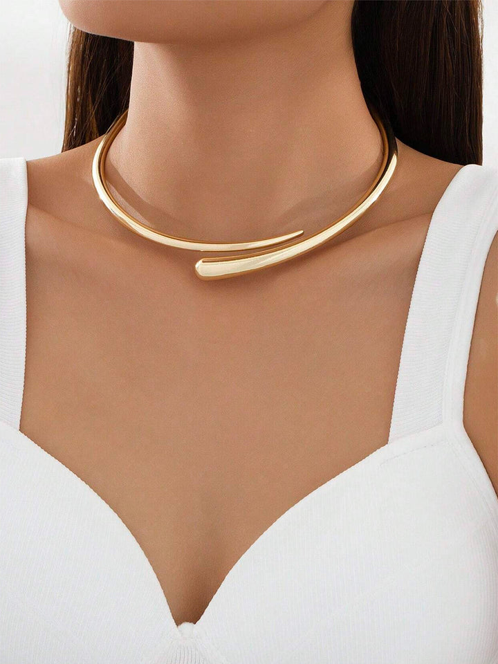 Monica – Collana choker aperta a goccia