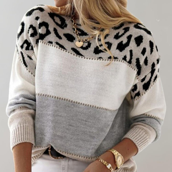 Emma – Maglione leopardato eleganza