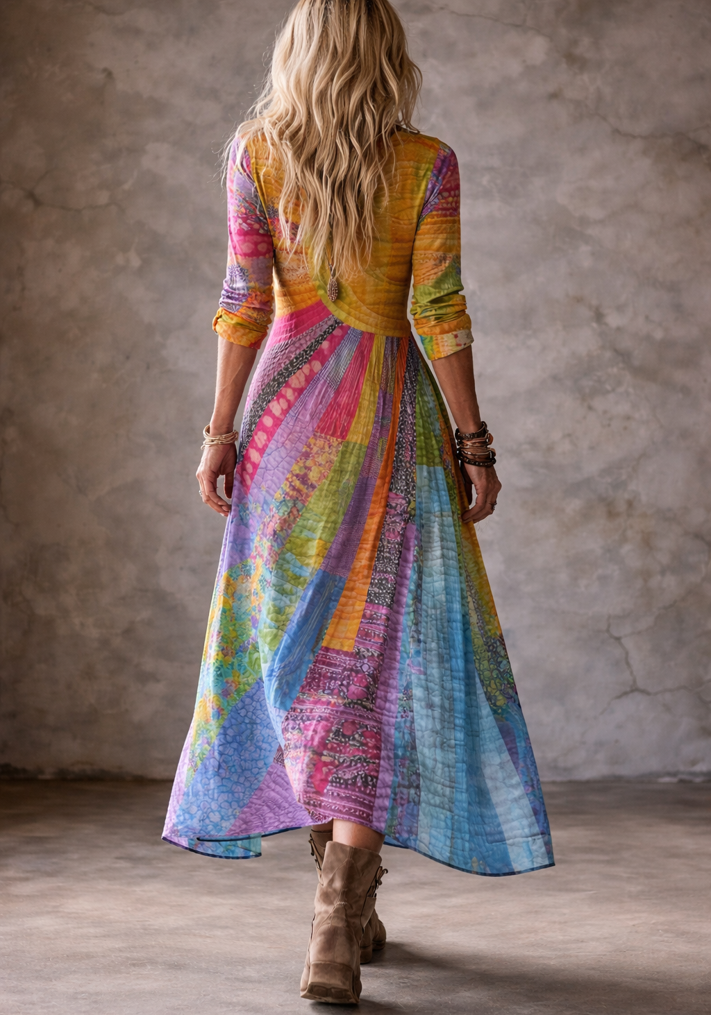 Luna | Vestito bohemien con design estivo