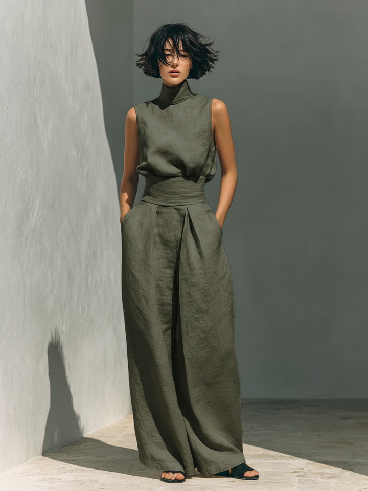 Maria – Completo Lino & Cotone Eleganza Naturale