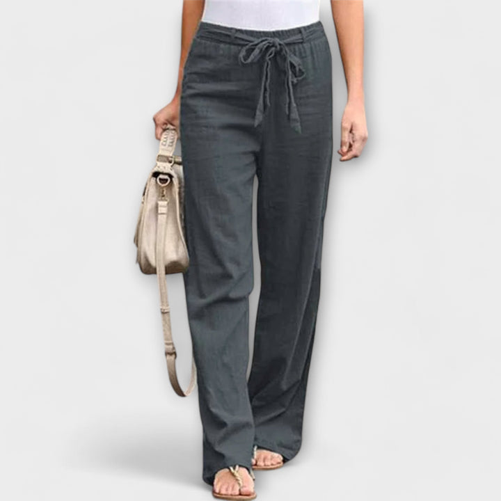 Loreen – Pantaloni leggeri in lino