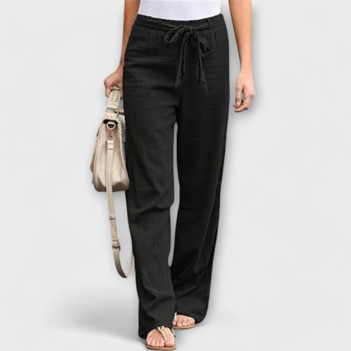 Loreen – Pantaloni leggeri in lino