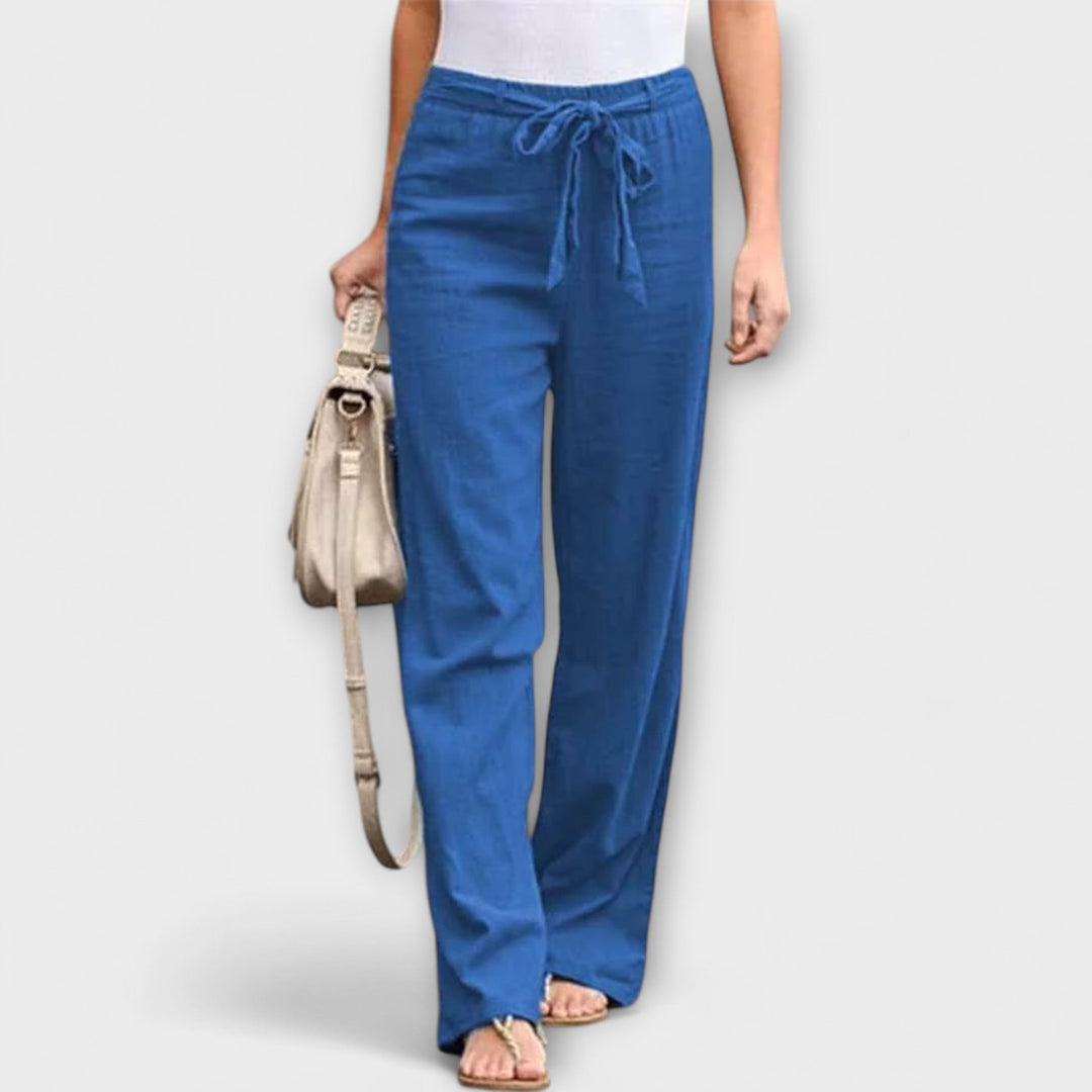 Loreen – Pantaloni leggeri in lino