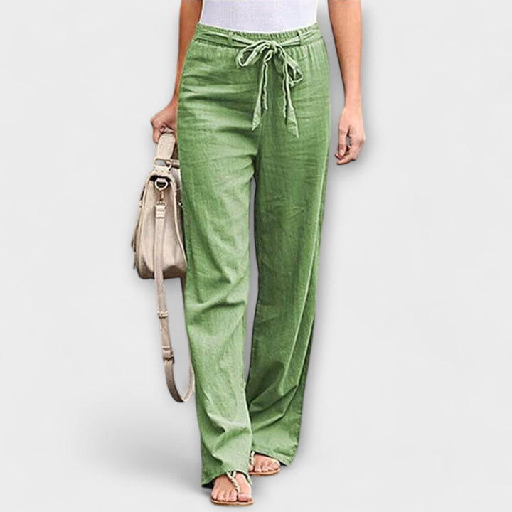 Loreen – Pantaloni leggeri in lino