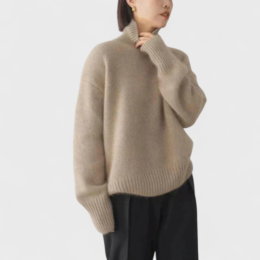 Isabella – Collo alto in cashmere