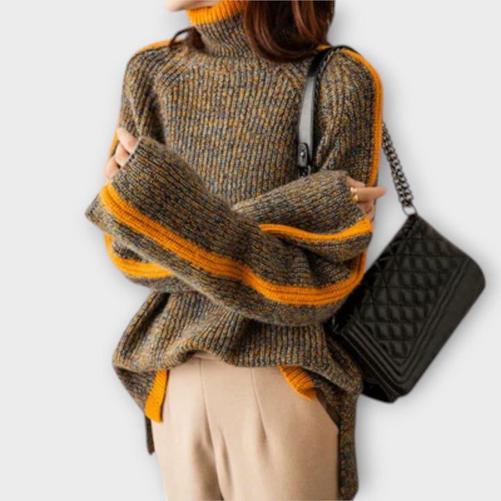 Breseis – Maglione vintage a collo alto