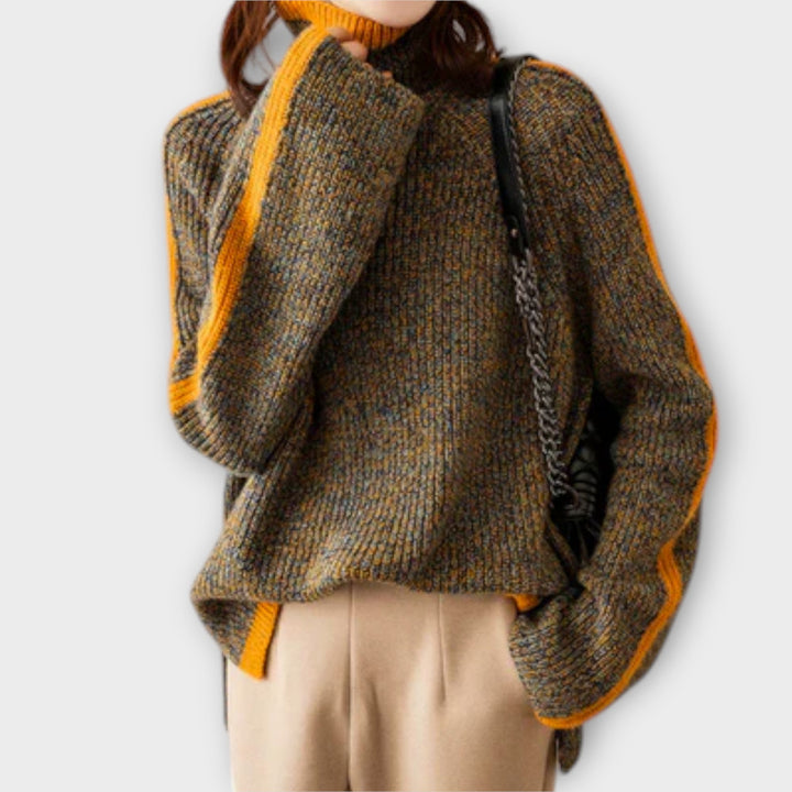 Breseis – Maglione vintage a collo alto