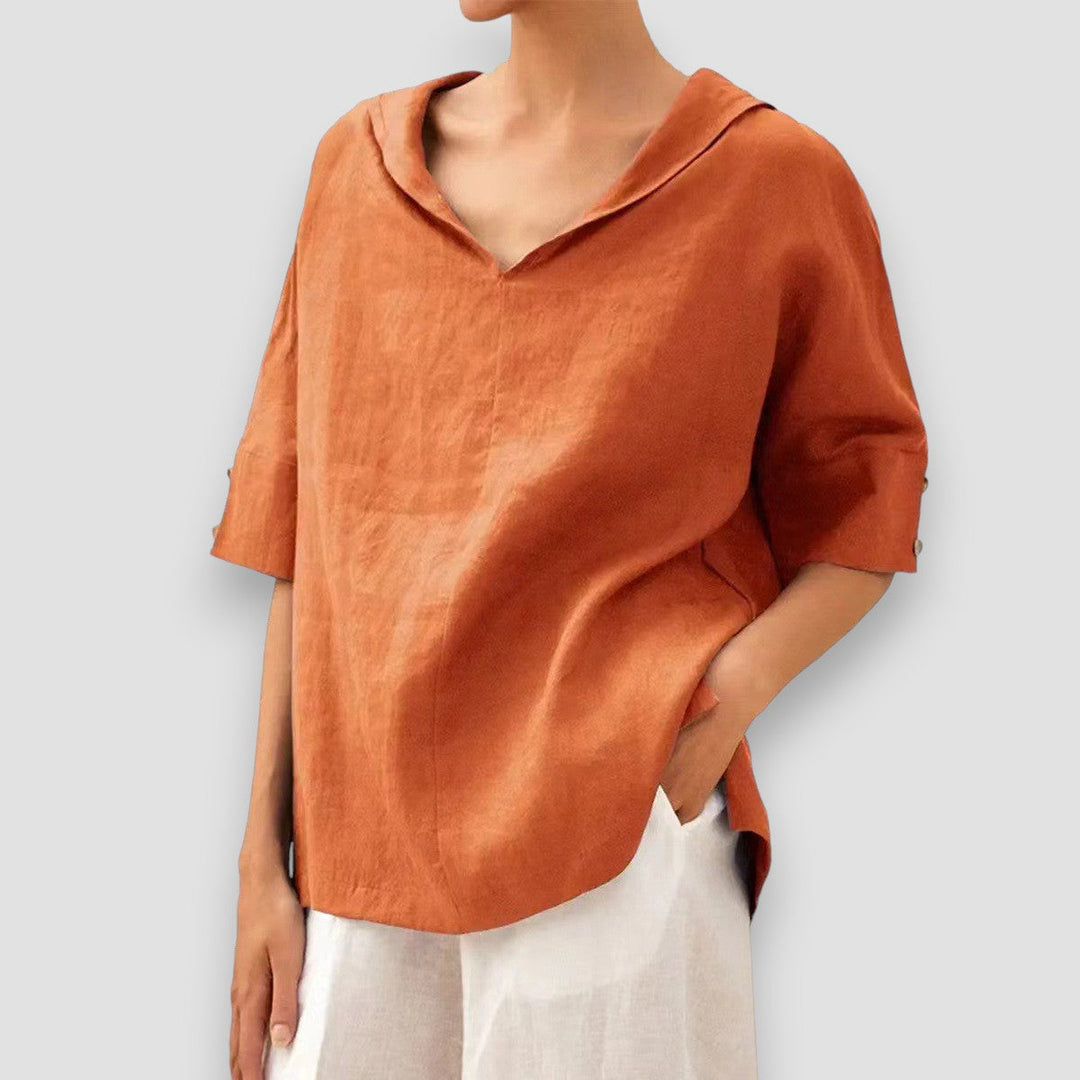 Elda – Camicia scollo a V