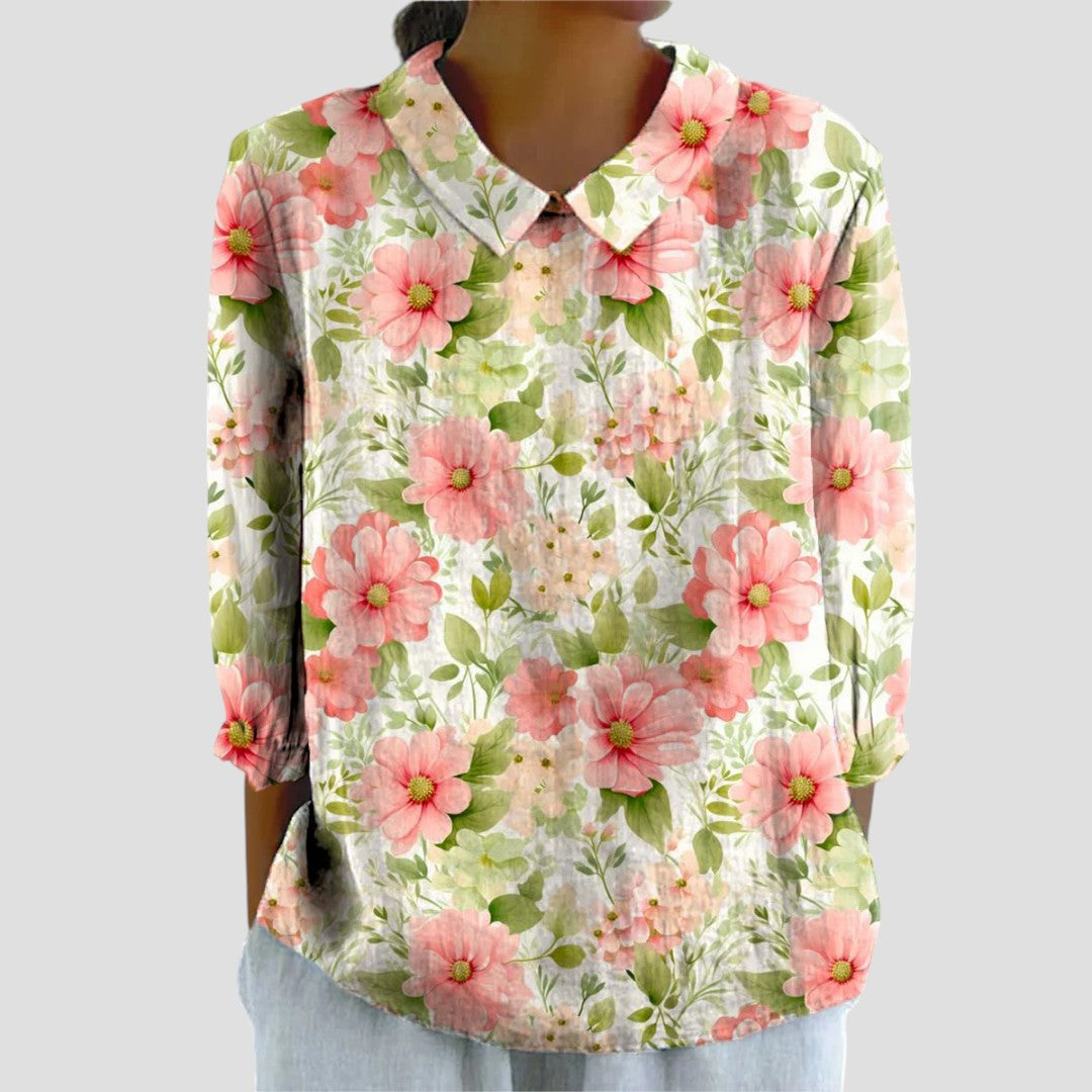 Liana – Blusa floreale