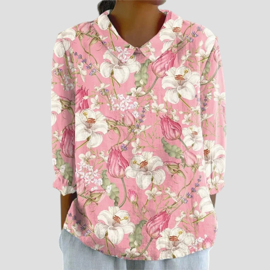 Liana – Blusa floreale