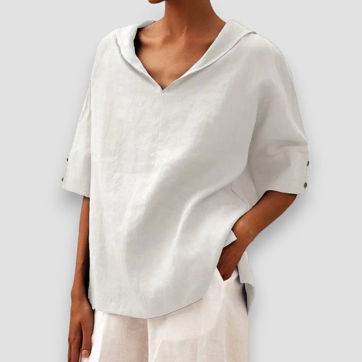Elda – Camicia scollo a V