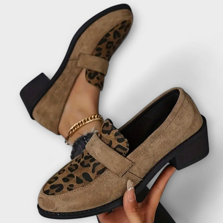 Karla – Scarpe eleganti con stampa leopardata