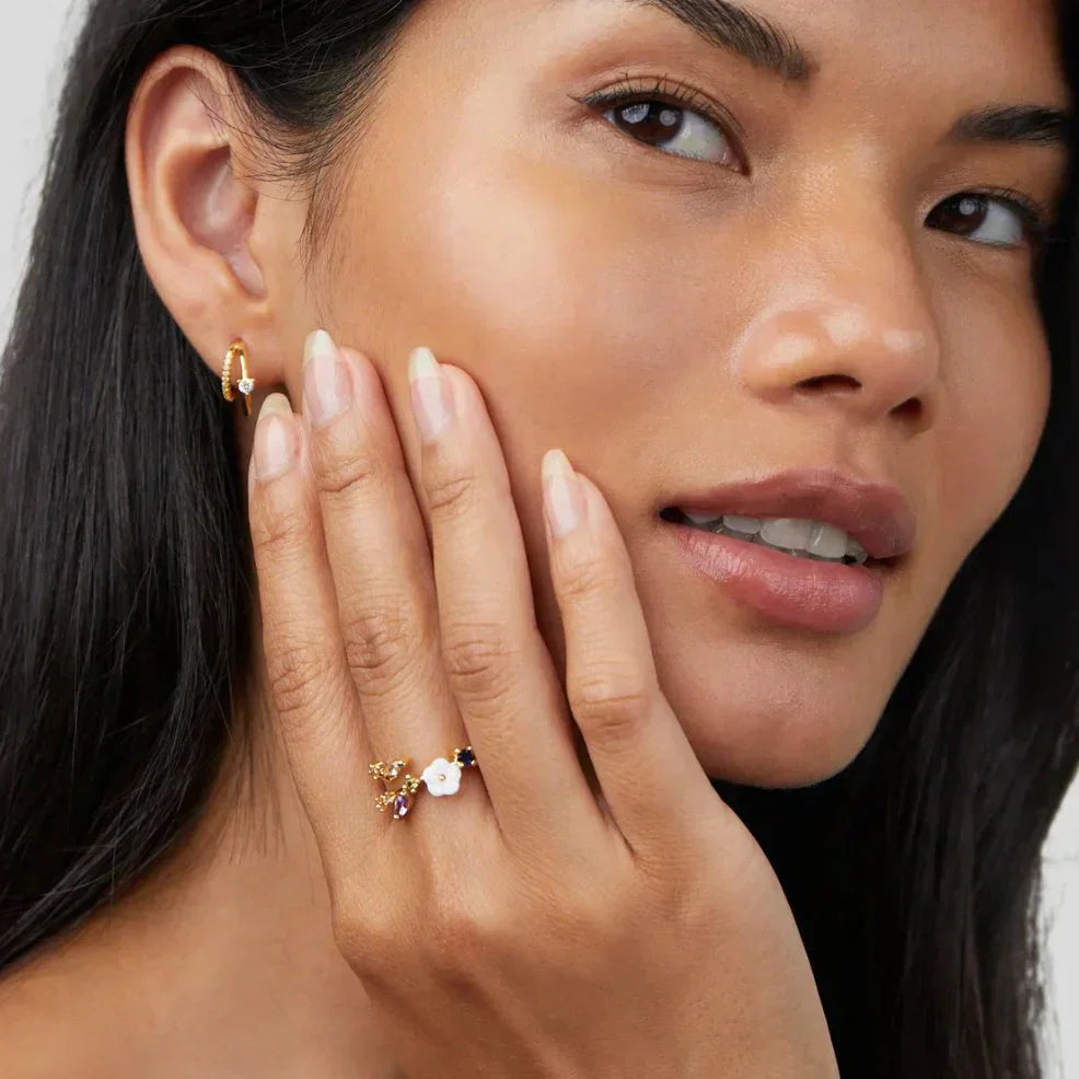 Kaia – Anello fiorito