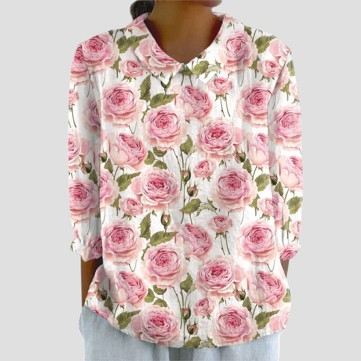 Liana – Blusa floreale