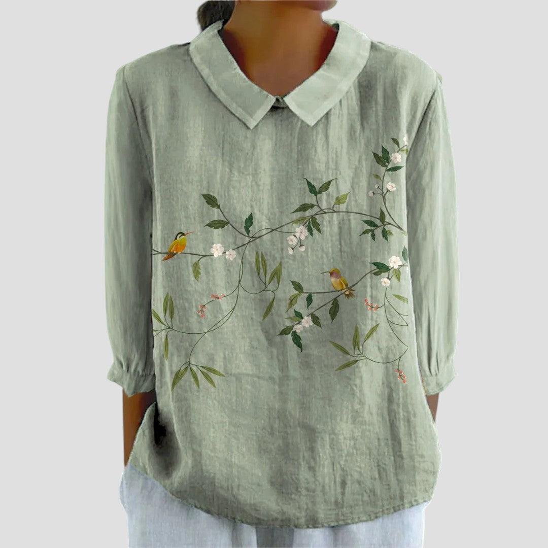 Liana – Blusa floreale