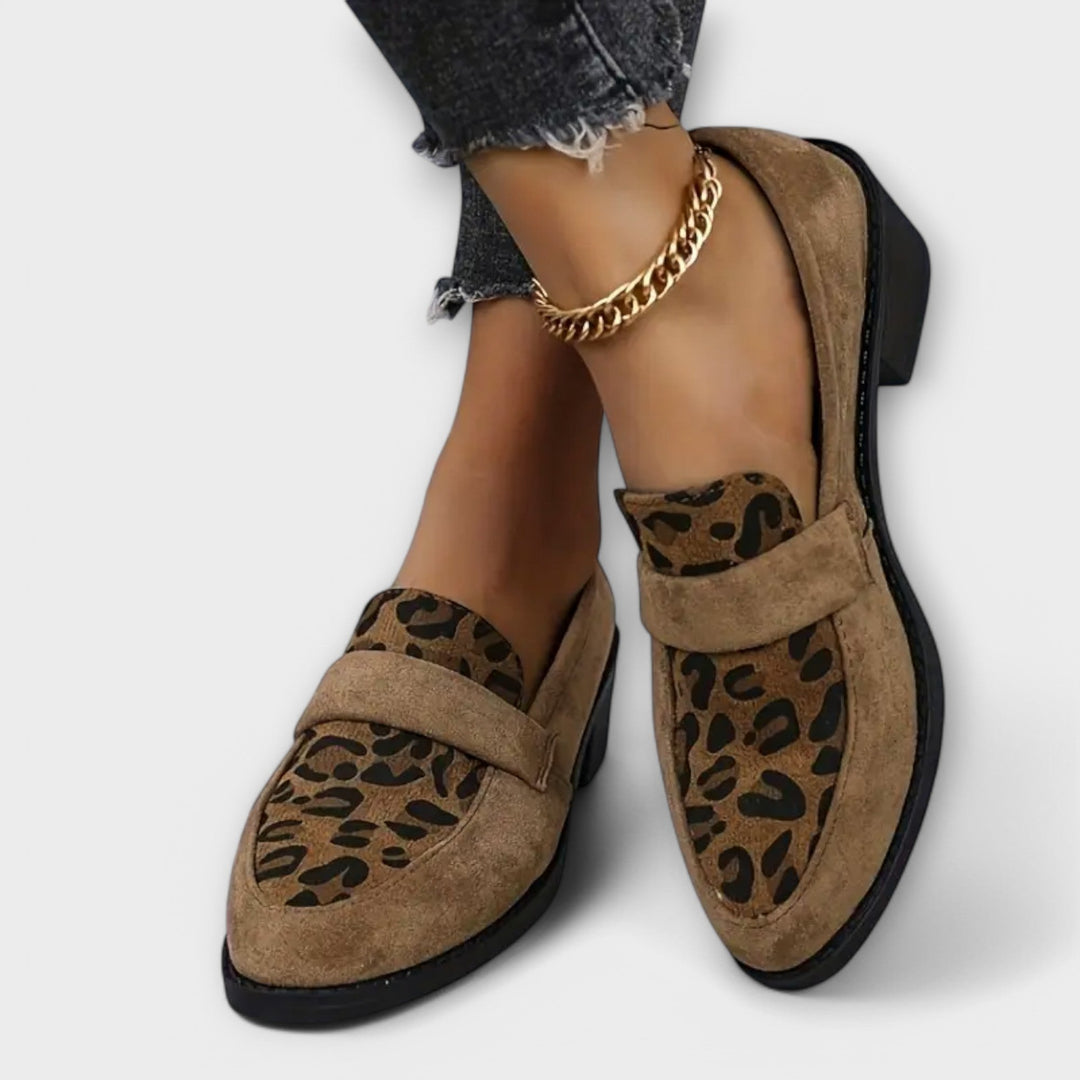 Karla – Scarpe eleganti con stampa leopardata