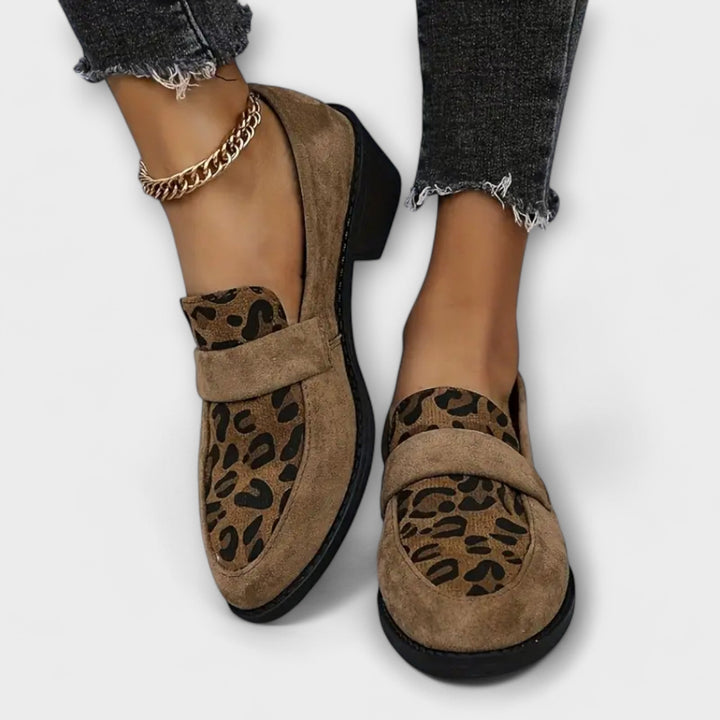 Karla – Scarpe eleganti con stampa leopardata