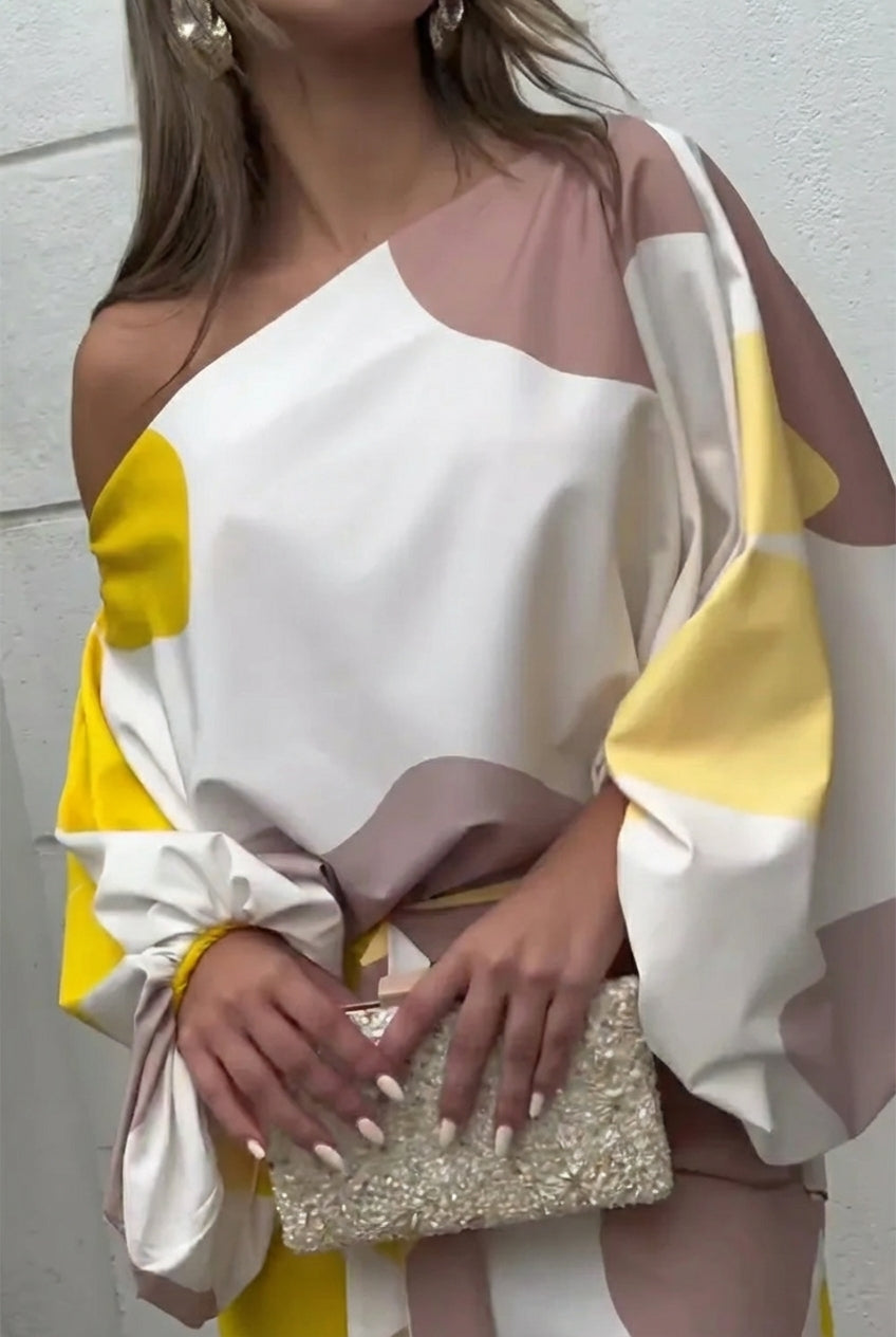 Daniela | Completo di pezzi con frange