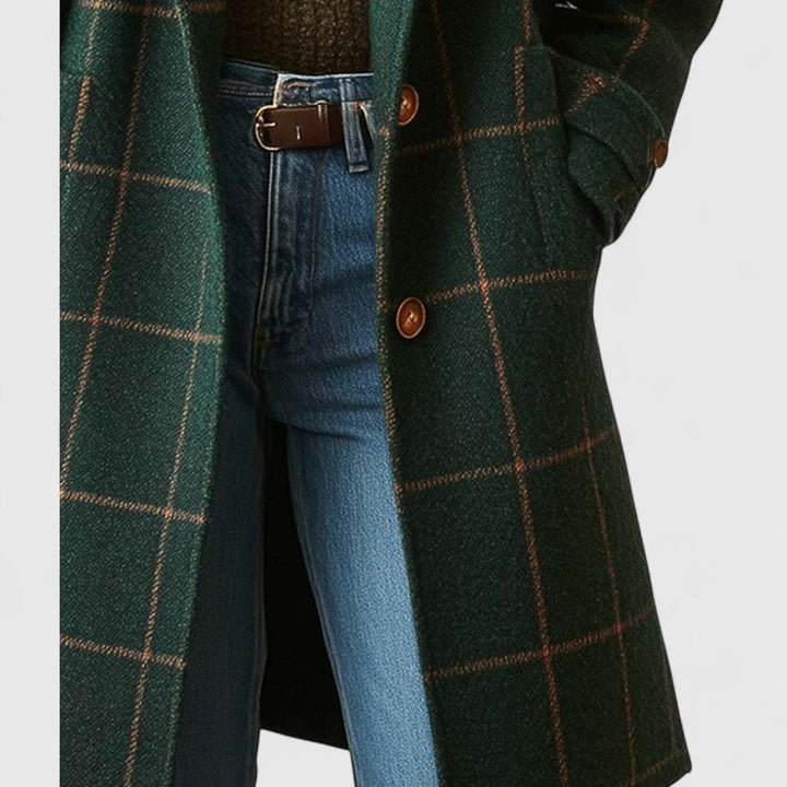 Giulia – Cappotto classico a quadri