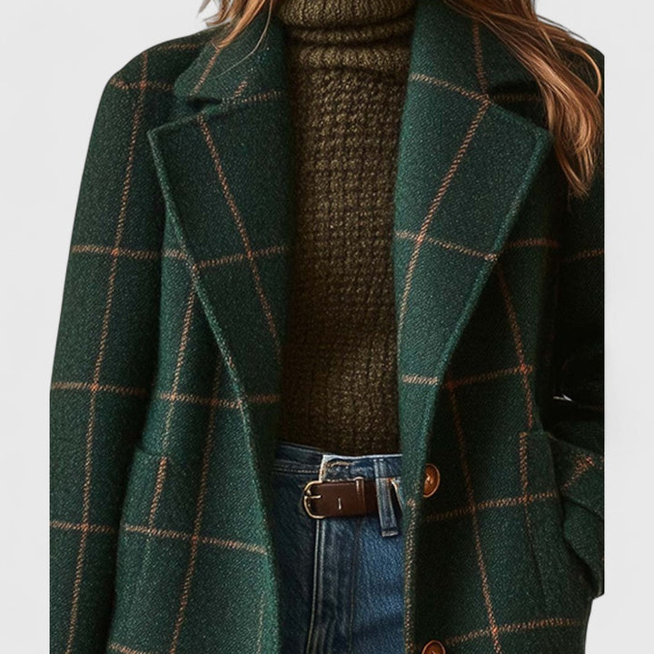 Giulia – Cappotto classico a quadri